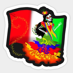 Day of the dead Sticker